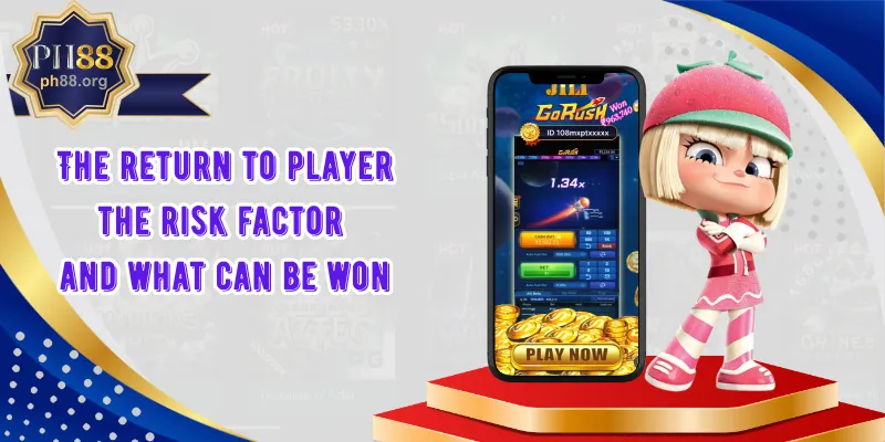 The return to player, the risk factor and what can be won